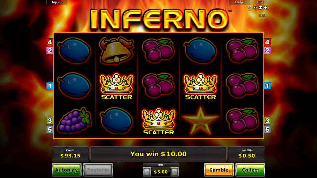 Игровой интерфейс Inferno 8