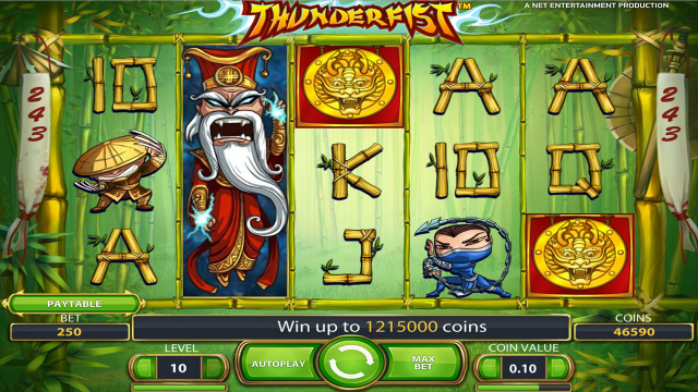 Бонусная игра Thunderfist 4